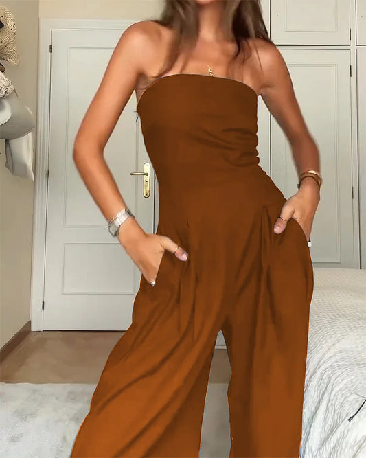 Braidy™ | Elegant off-shoulder jumpsuit