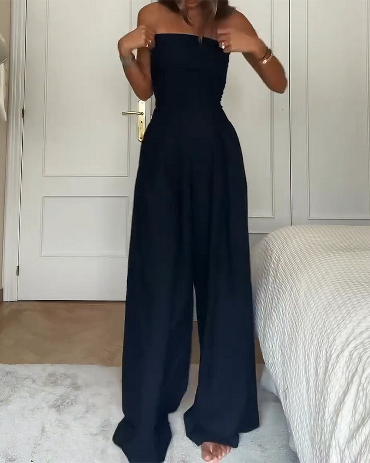 Braidy™ | Elegant off-shoulder jumpsuit