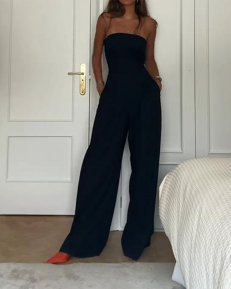 Braidy™ | Elegant off-shoulder jumpsuit