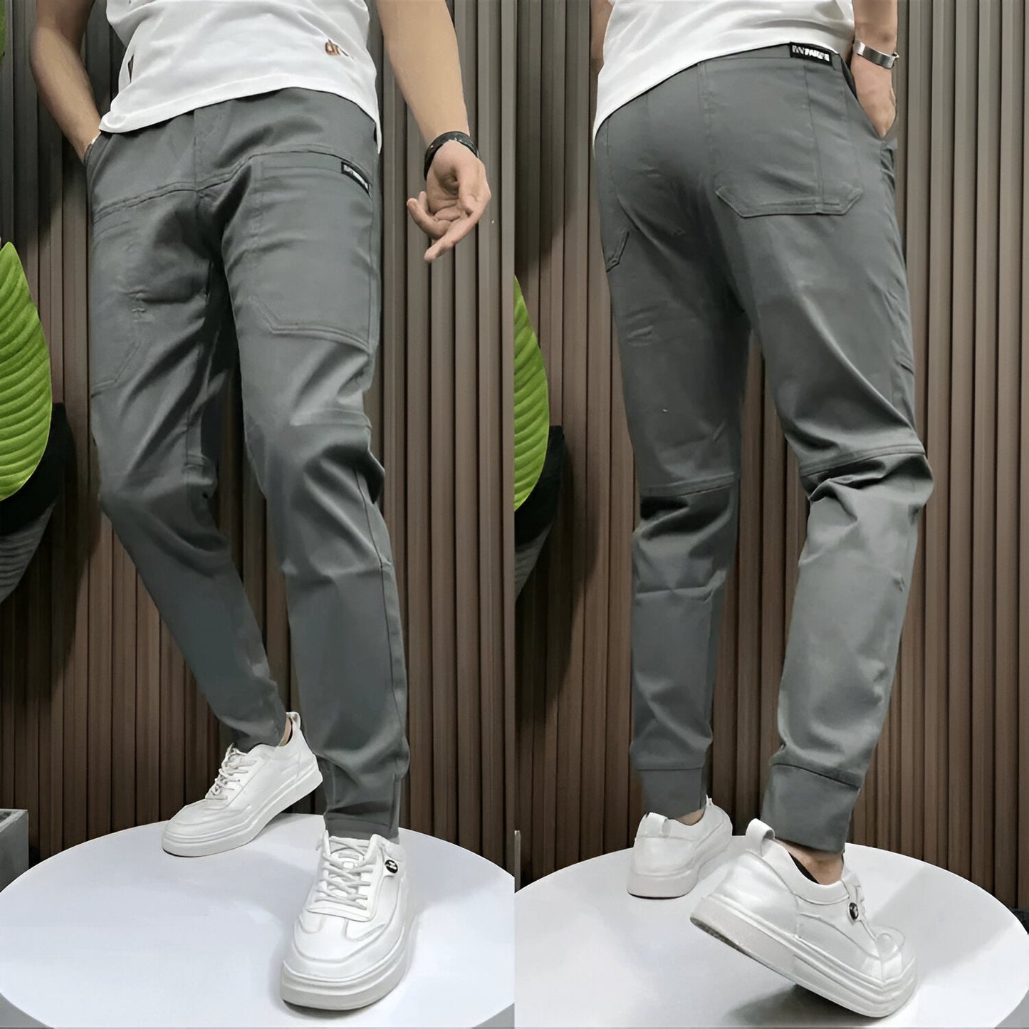 HUGO-TMAX™ - PANTALONES CARGO ELÁSTICOS