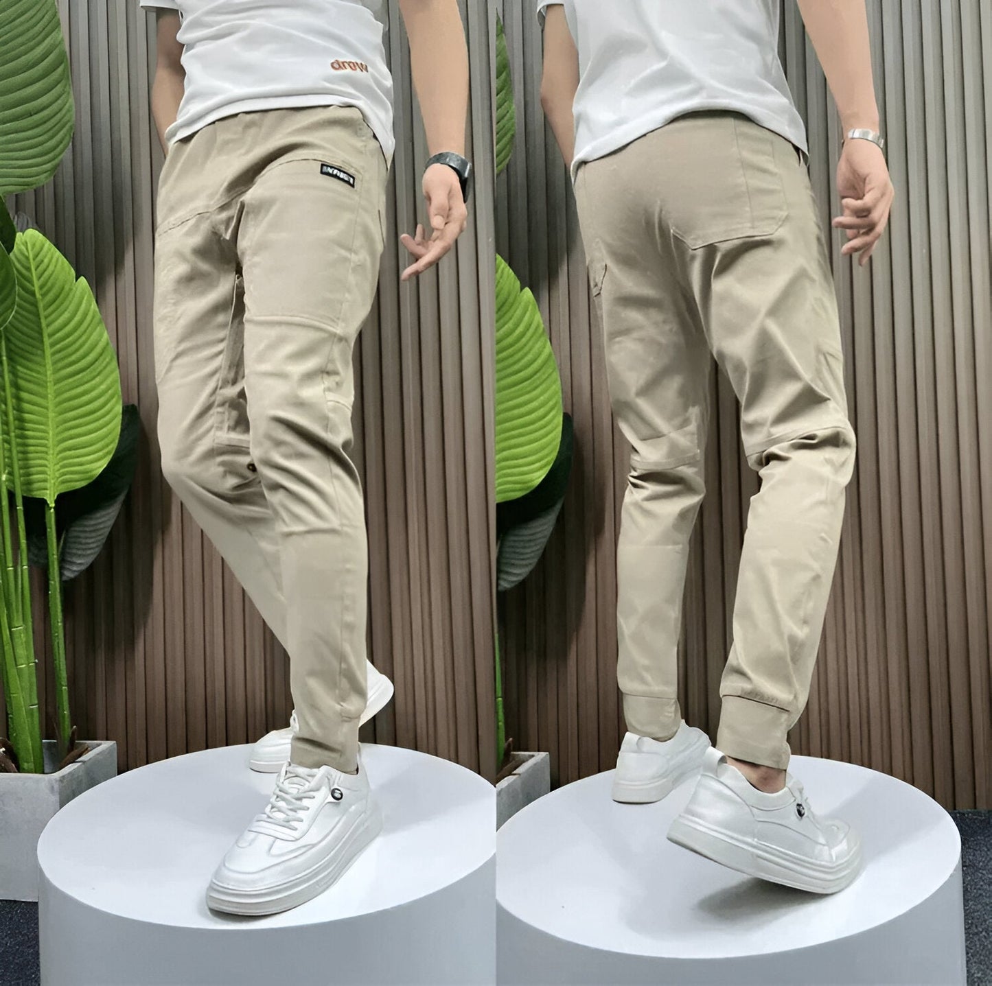 HUGO-TMAX™ - PANTALONES CARGO ELÁSTICOS